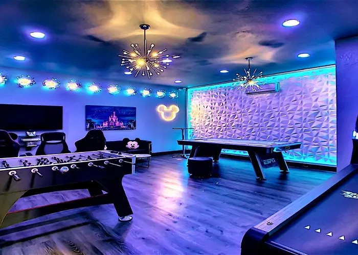 Luxury Family Villa 6Br Pool Spa Game