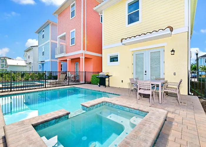 Inviting Cottage With Private Pool Near Disney With Margaritaville Resort Island H2O Access - 8022Kd