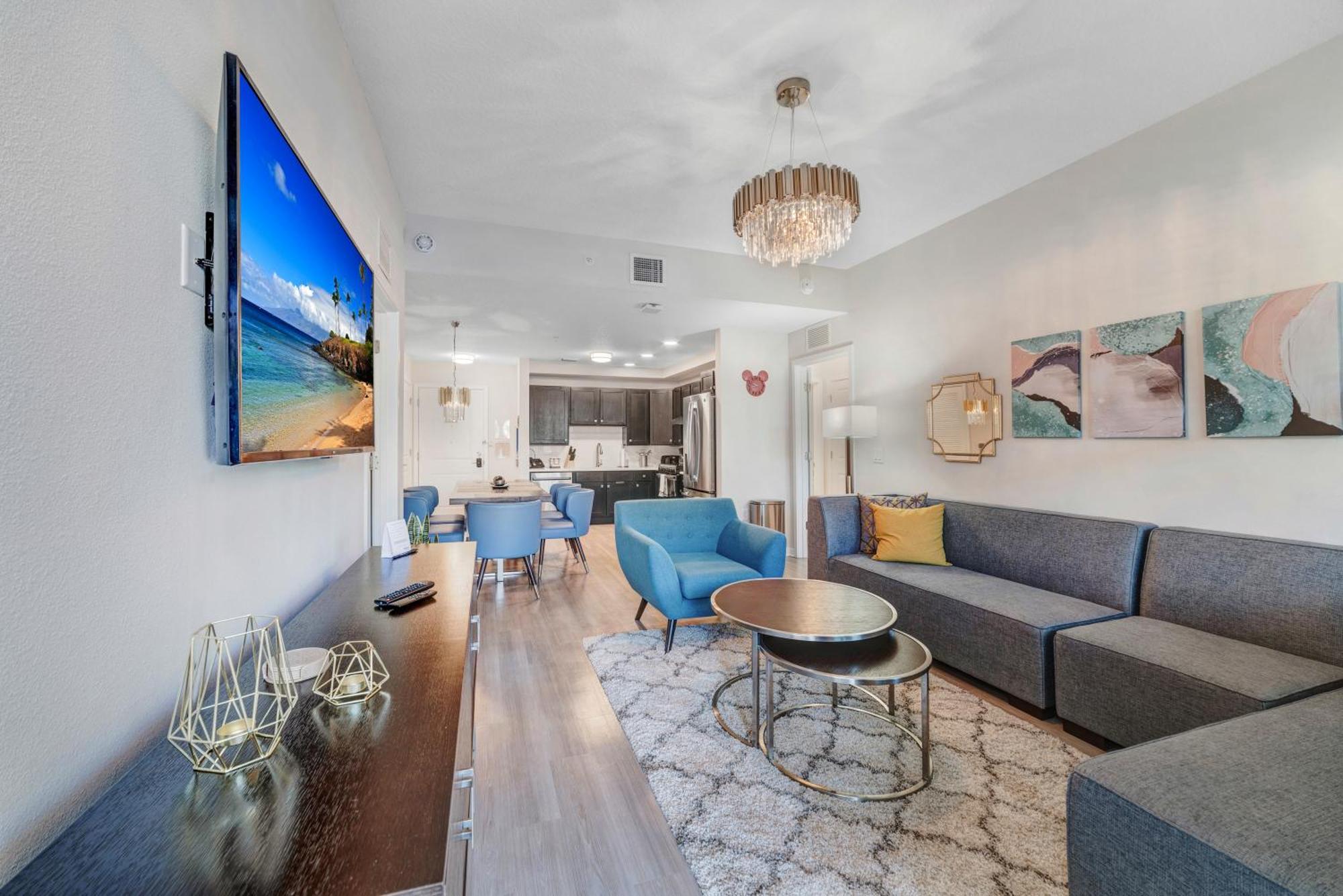 Modern 2br Near Icon Park, Convention Center And New Epic Universe Apartment Orlando