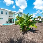 Seashell Cream Cottage With Private Pool Near Disney With Margaritaville Resort Island H2O Access - 8037St