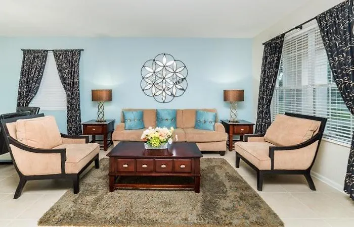 Stunning 6 Bedroom 4 Bath Pool Home In Windsor Hills Resort