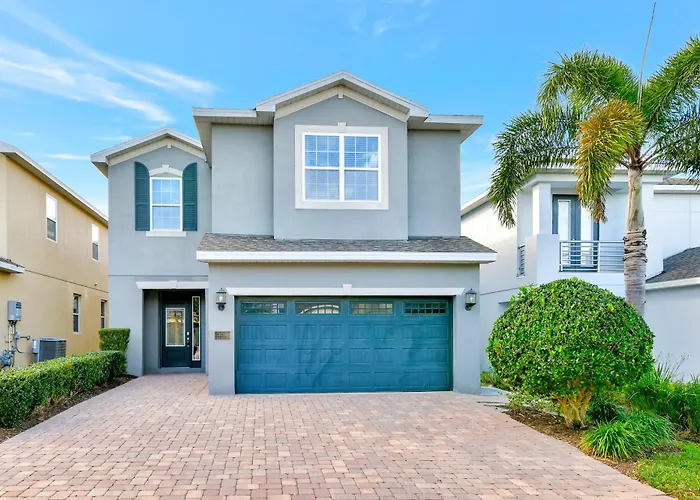 Attractive Home With Theme Room, Game Room And Private Pool With Water Park Access By Rentyl Resorts - 300P