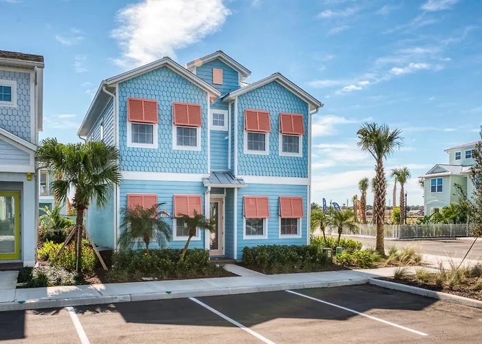 Blue Cascade Cottage Near Disney With Margaritaville Resort Island H2O Access - 8064Ls