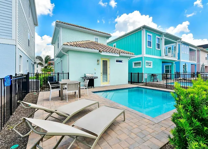 Sandy Toes Cottage With Private Pool Near Disney And Margaritaville Resort Island H2O Access - 8032St