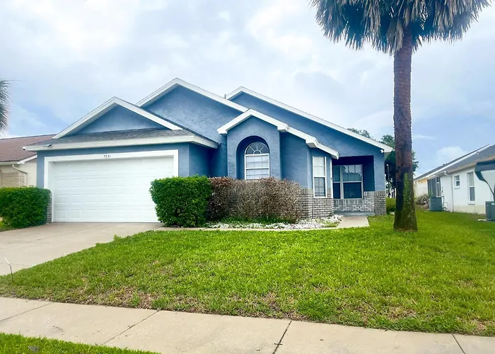 Entire Disney Retreat Home Minutes From Disney, Shopping, And Restaurants 4Br,2Ba,7Beds Sleeps 10