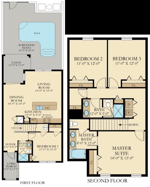 Storey Lake- 4 Bedroom Townhome W/spashpool-1619st * Orlando