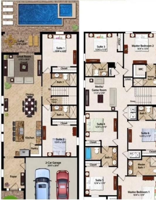 Luxurious 9br Encore Near To Holiday home Orlando