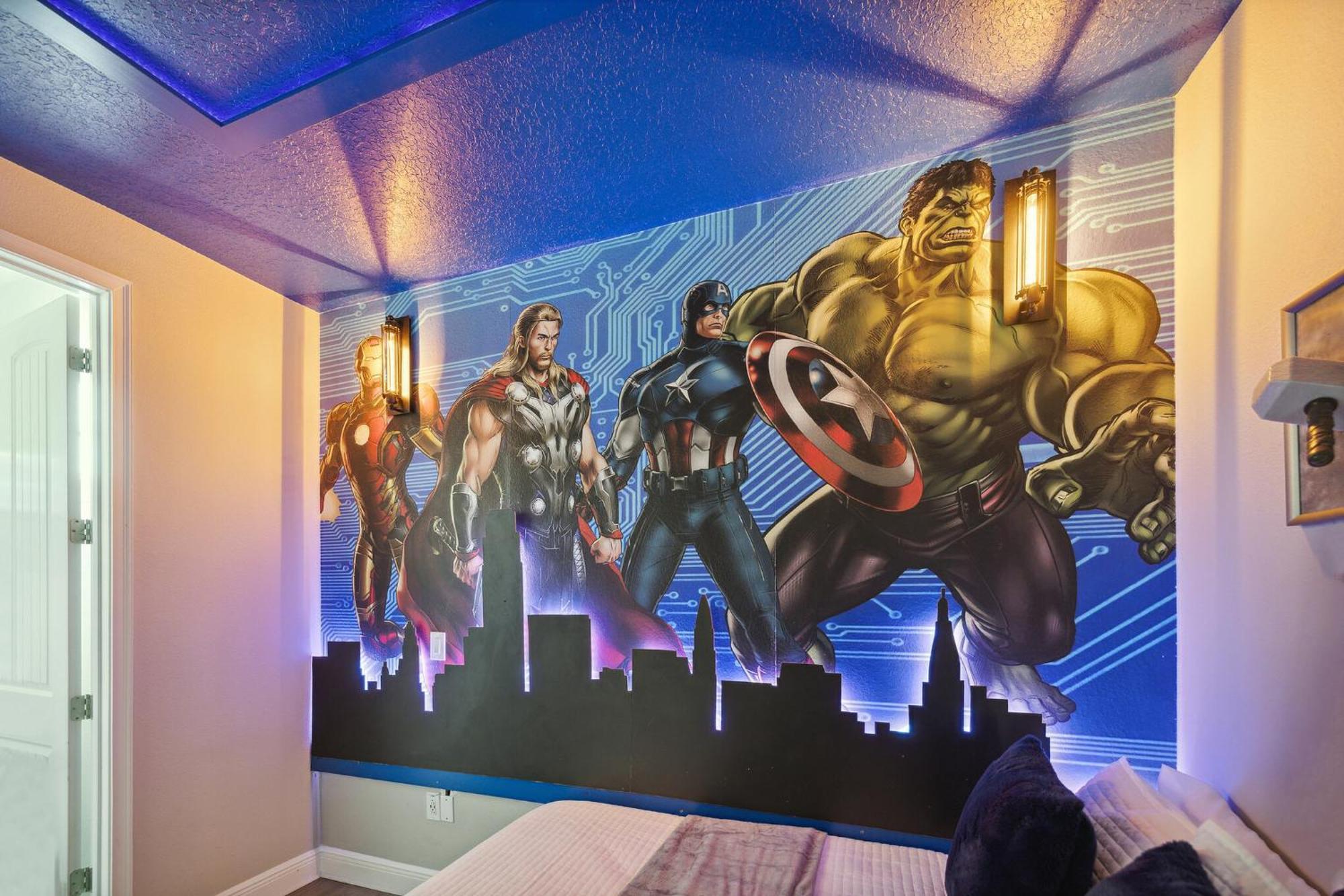 Modern 5 Bdr Family Themed With Harry Potter Games And Free Pool Heat * Orlando