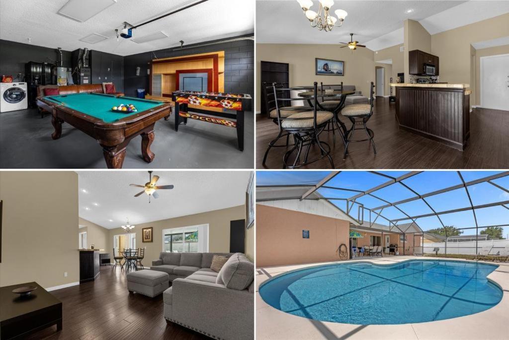 5bd 2 Bath With Gameroom & Pool 1 Story House * Orlando