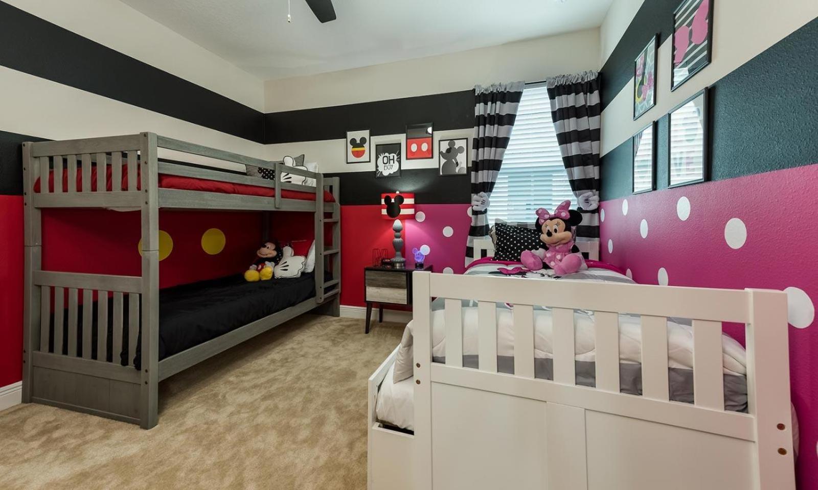 Charming Colorful 4 Bdrm With Fun Loft In Encore Holiday home Orlando