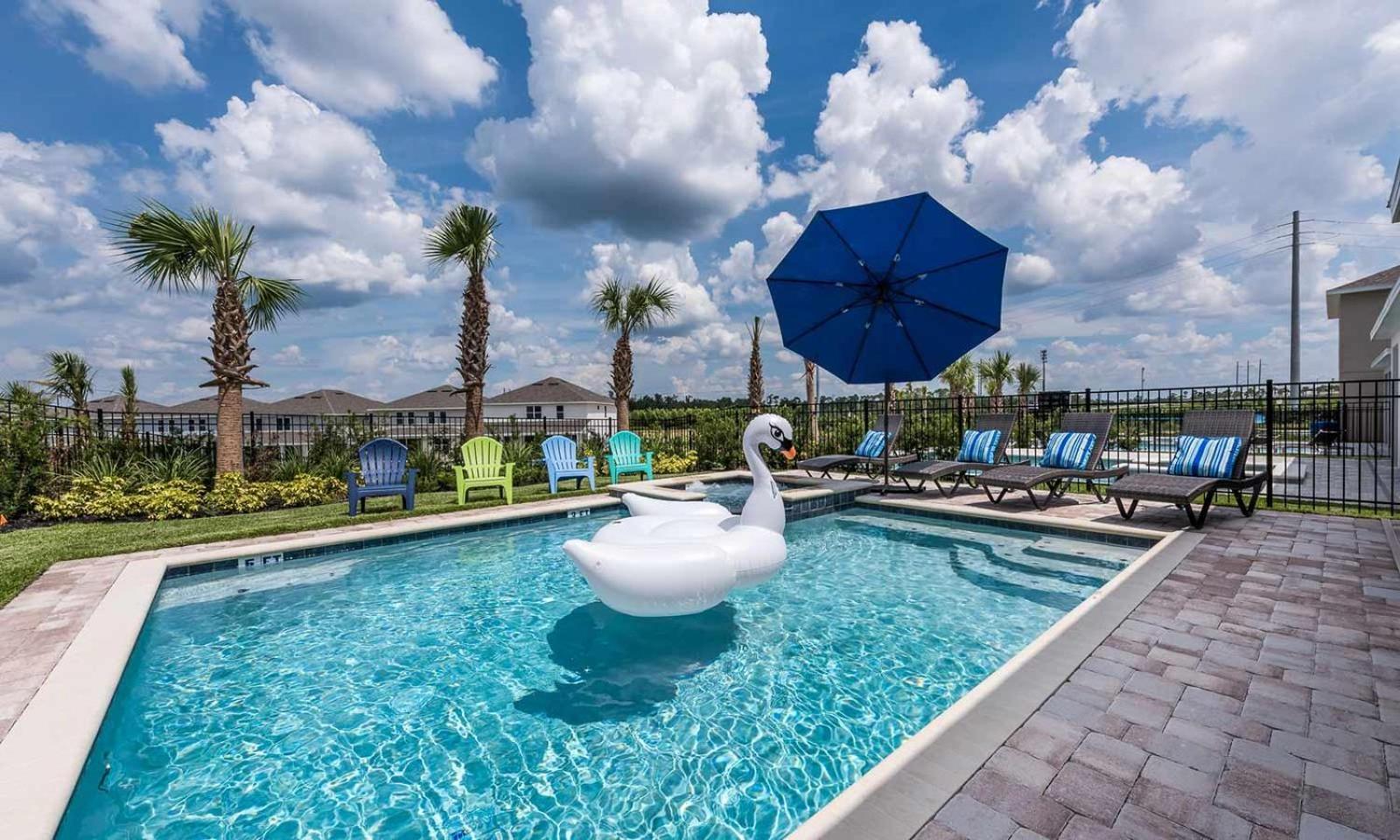 Charming Colorful 4 Bdrm With Fun Loft In Encore * Orlando