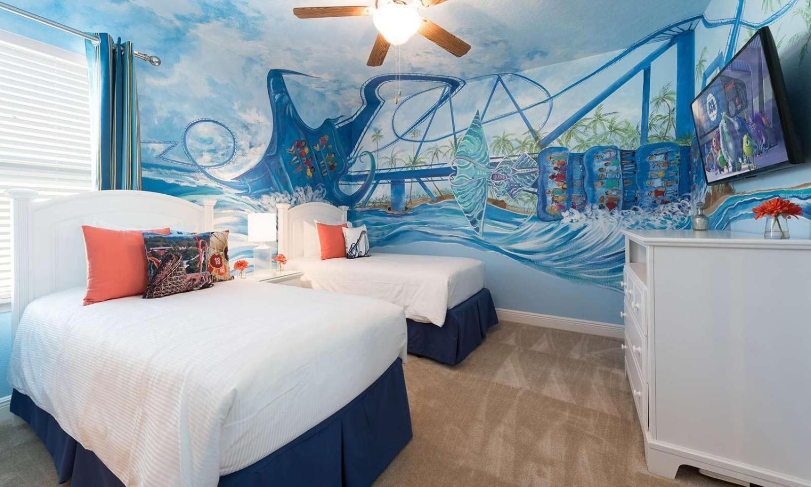 Holiday home Airy 8 Bdrm Retreat With Water Park Views In Encore Orlando