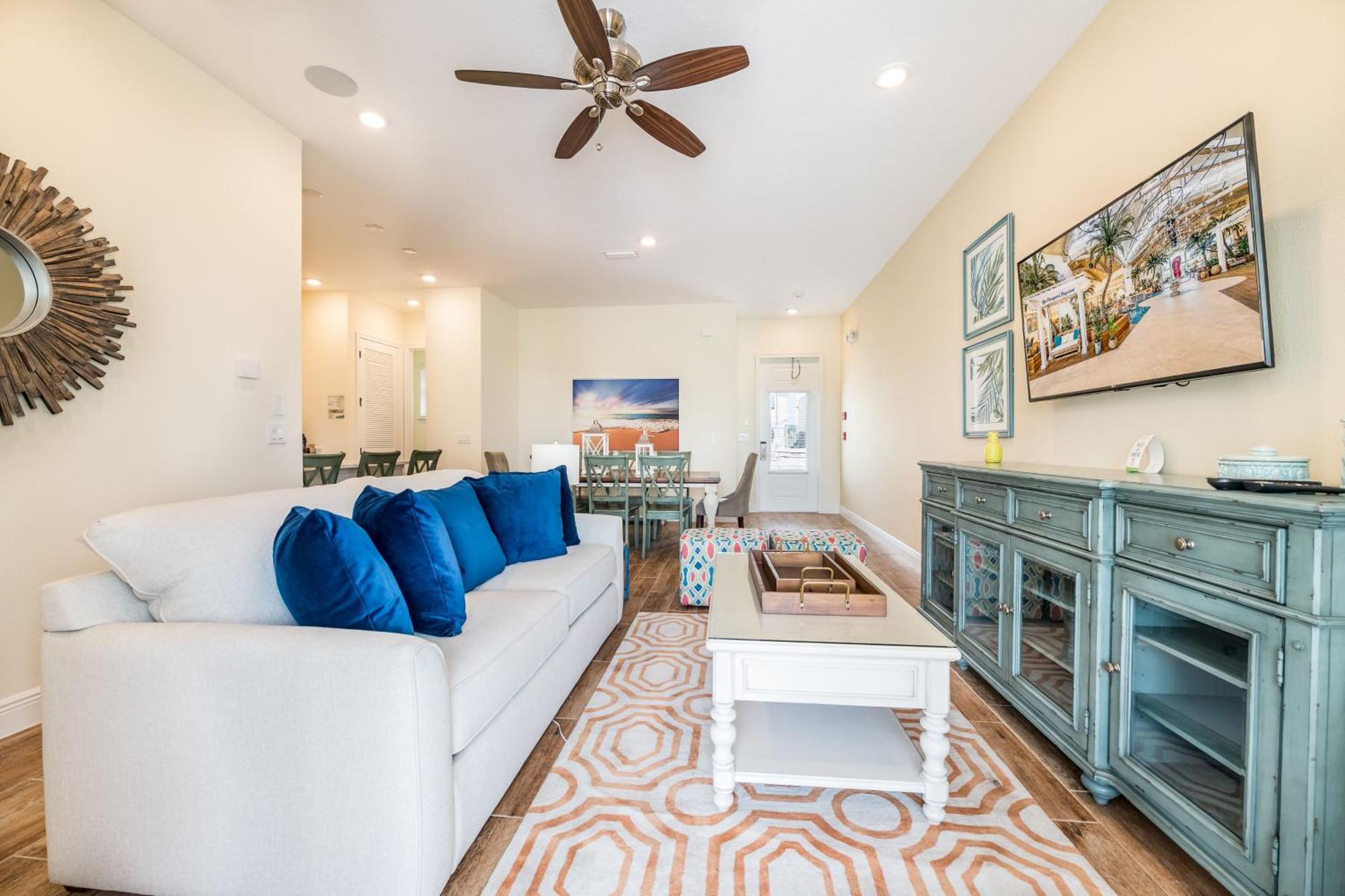 Tranquil Ocean Blue Near With Private Pool Margaritaville Island H20 Waterpark Access - 3000ph Holiday home Orlando