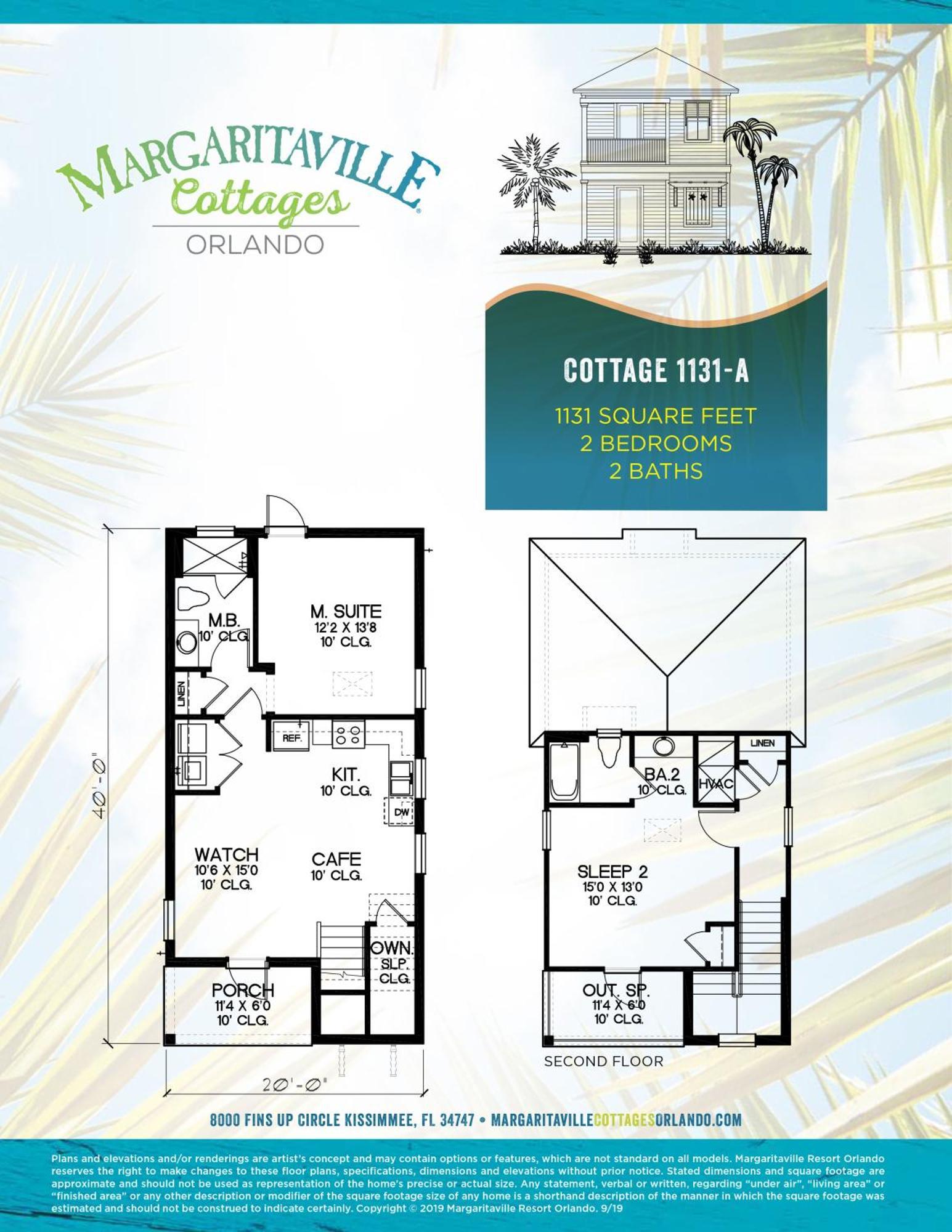 Tropical Paradise Cottage Near Disney With Margaritaville Resort Island H2O Access - 8061Kd Holiday home Orlando