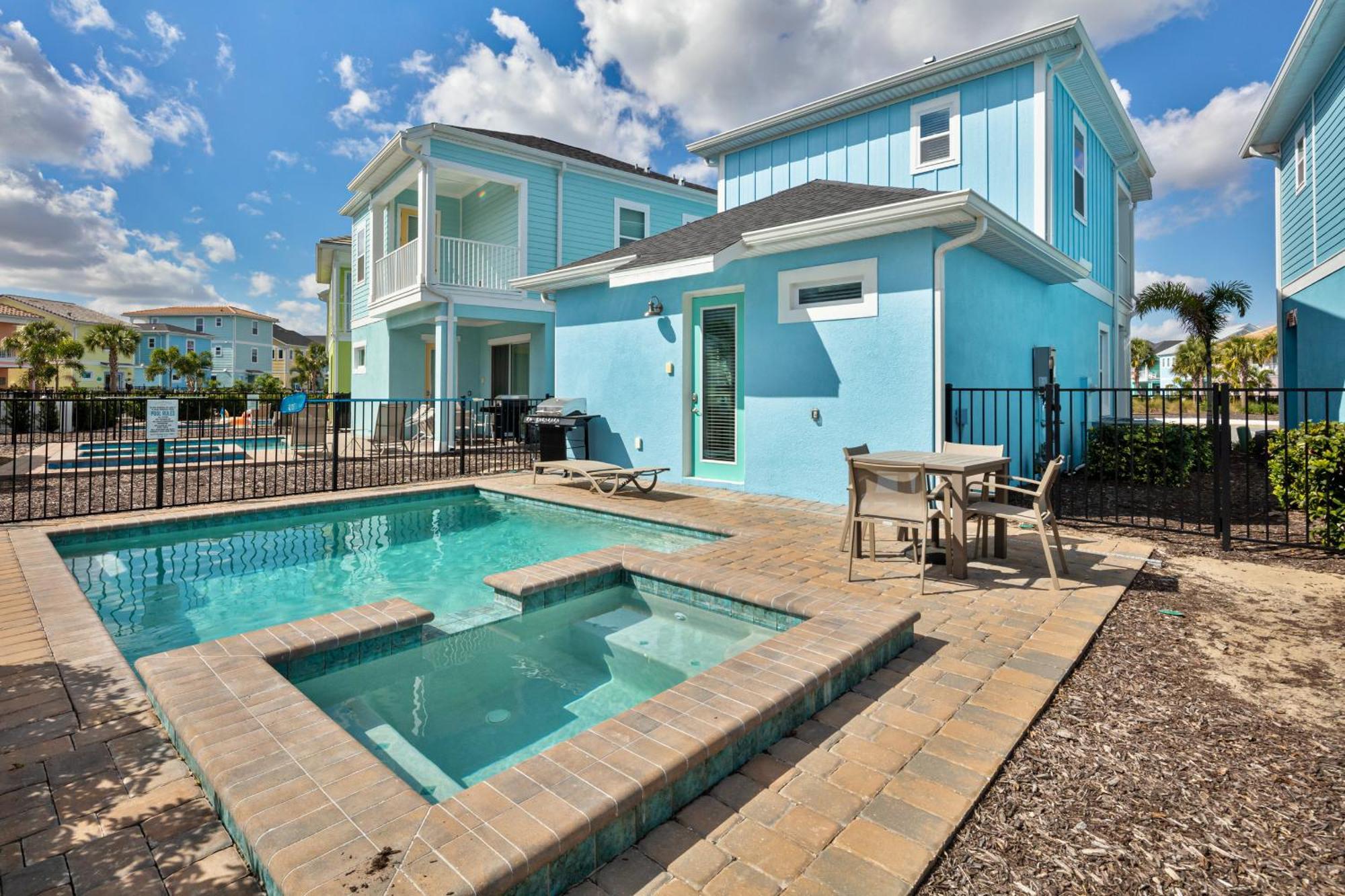 Sea Shell Blue Near With Private Pool And Margaritaville Island H2o Access - 8039kd Holiday home Orlando