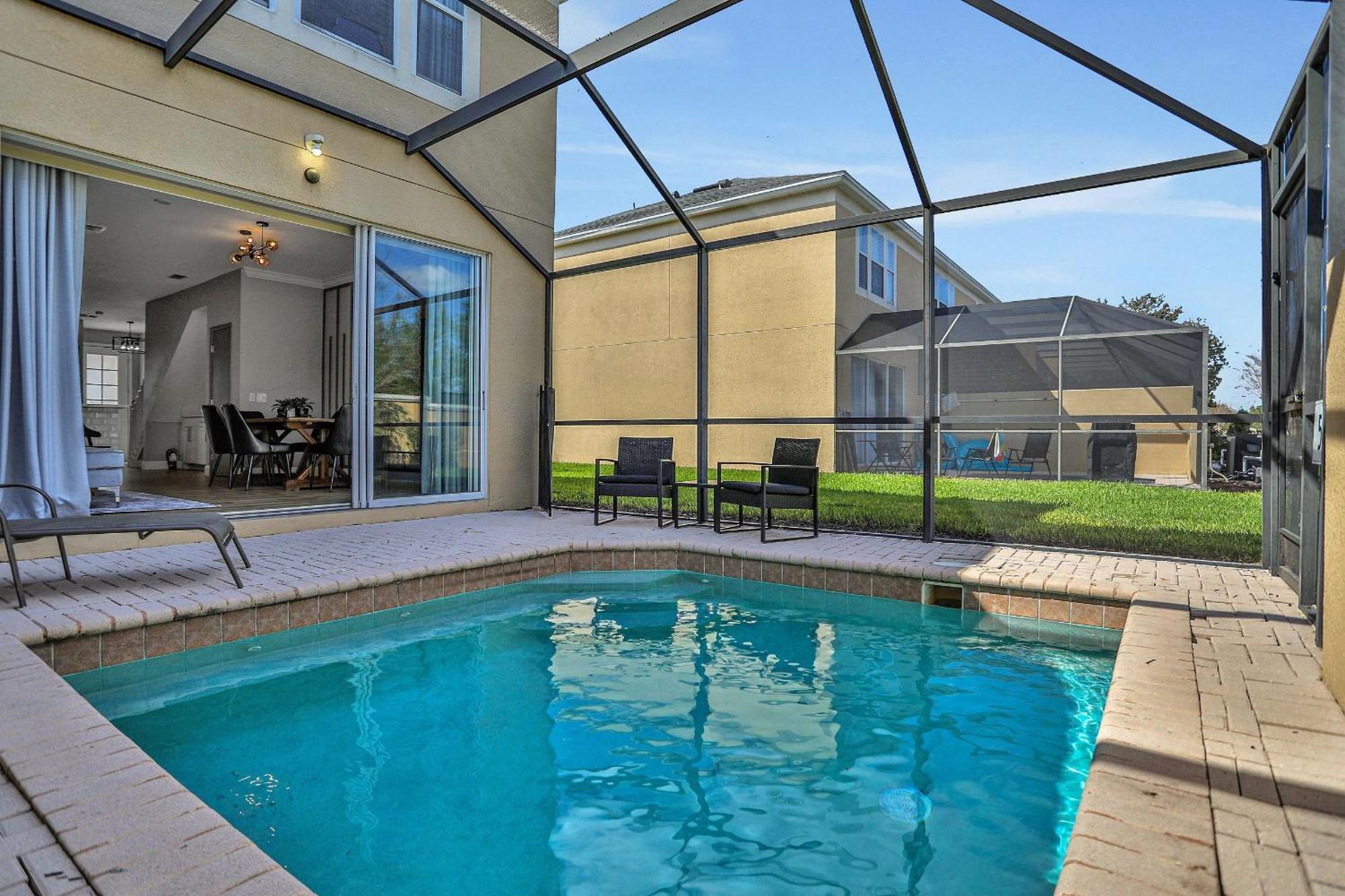 2527 - 3q/3b C/piscina 10min *disney Springs* * Orlando