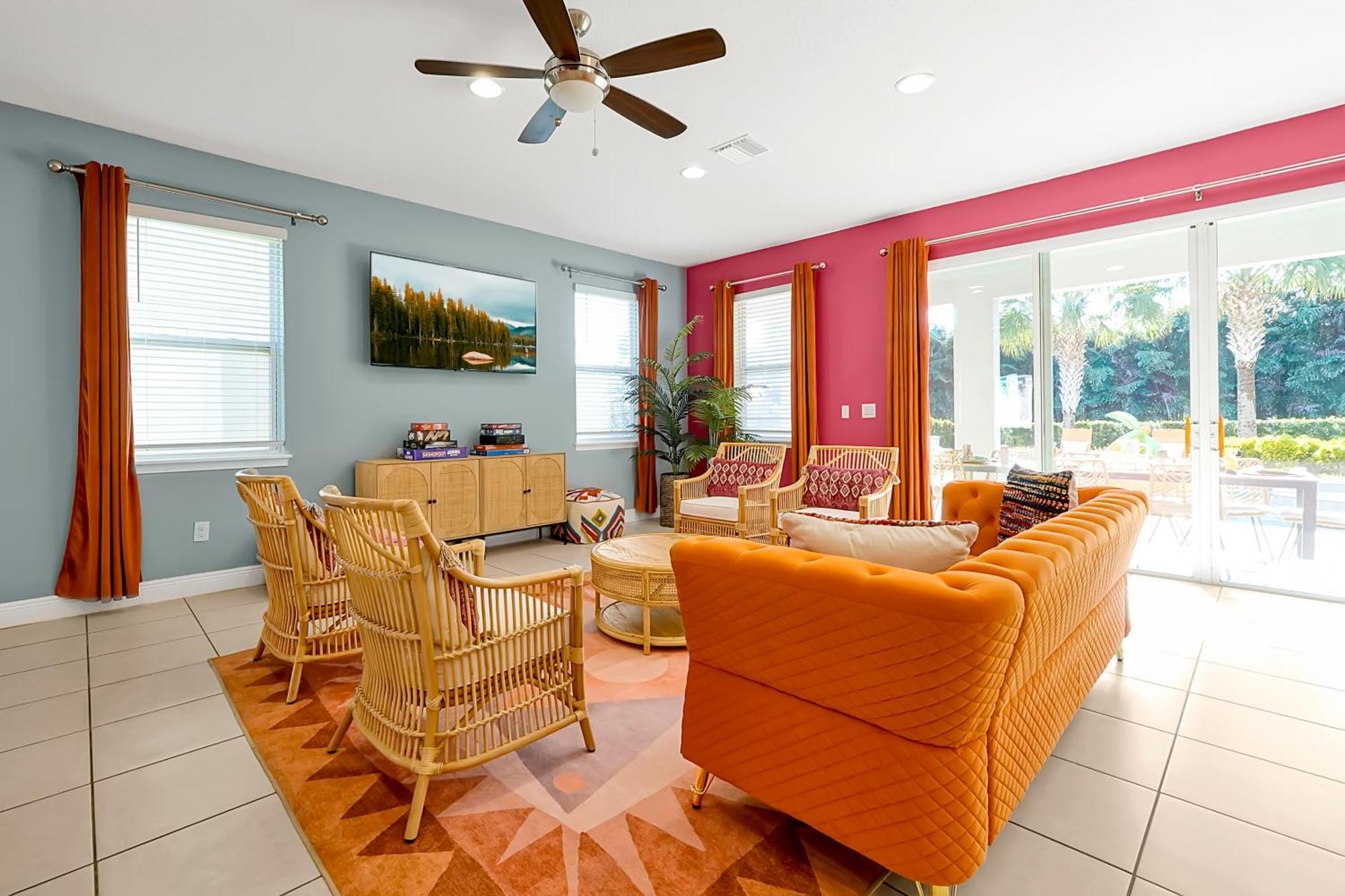 Holiday home 5bd Moana-themed - Movie By The Pool - Near