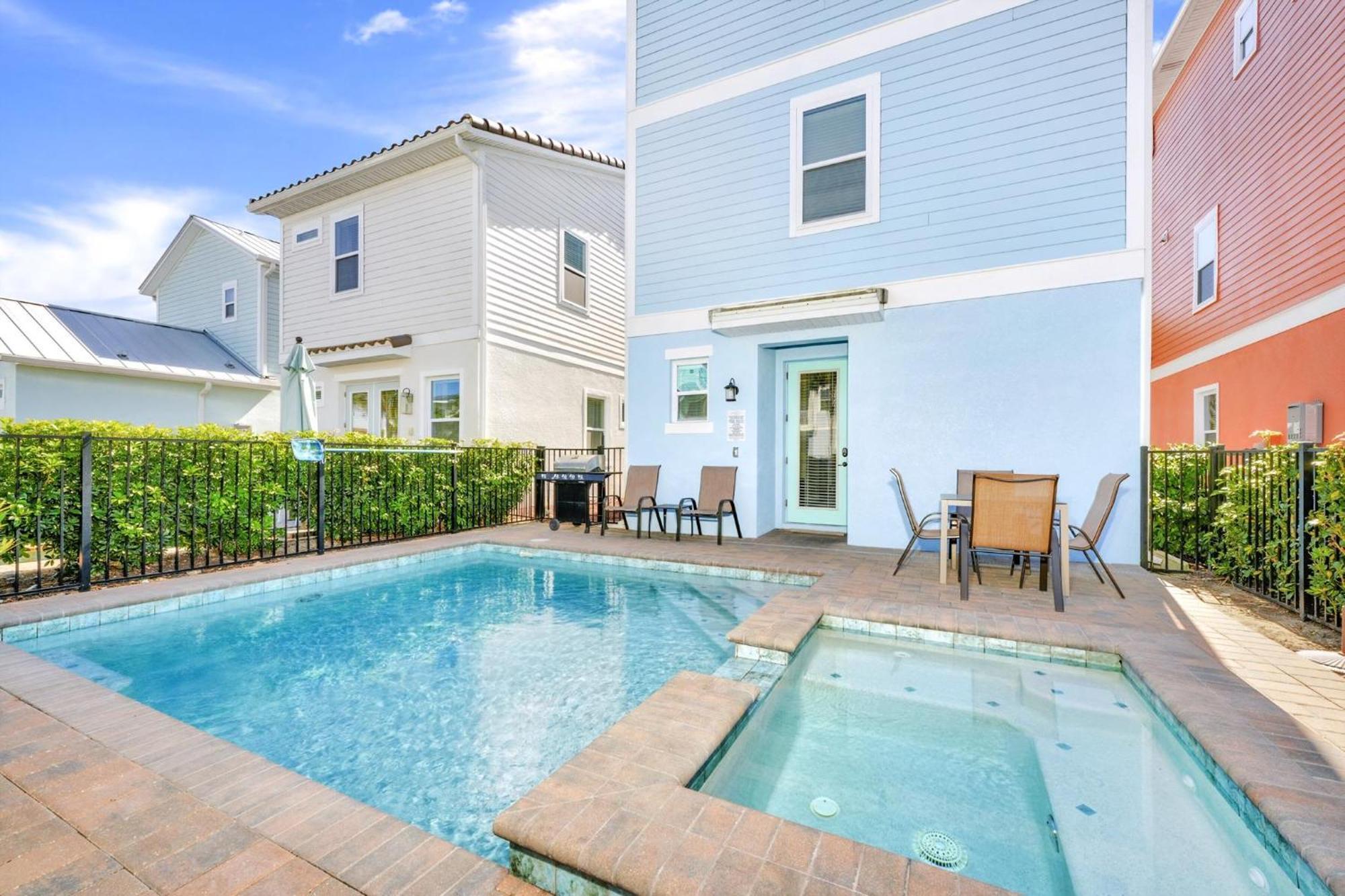 Spectacular Cottage With Private Pool Near Disney With Margaritaville Resort Island H2O Access - 8026Kd