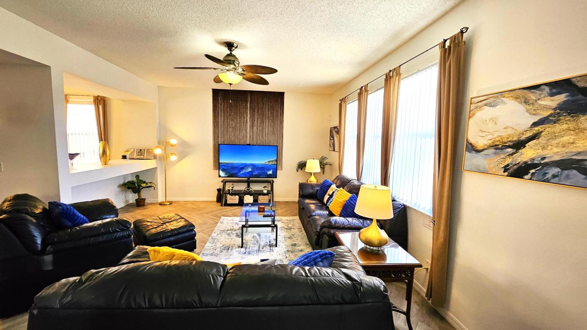 Villa Bluelakeview Luxury With Private Pool & Views, Bbq, Games Orlando