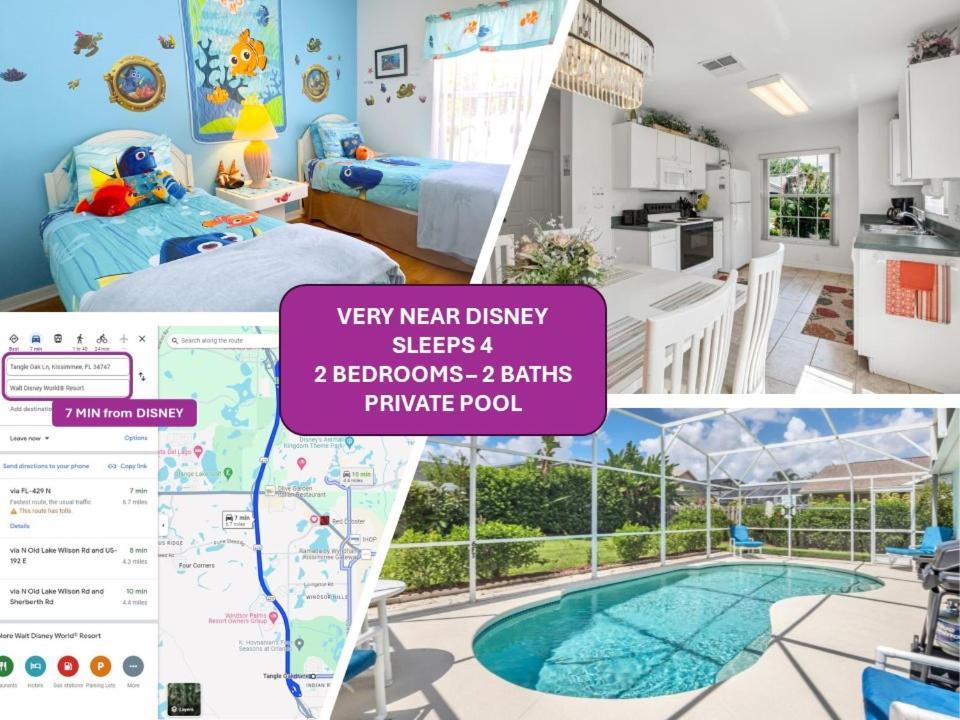 10 Min From Themed 2 Bd Private Pool Villa Orlando