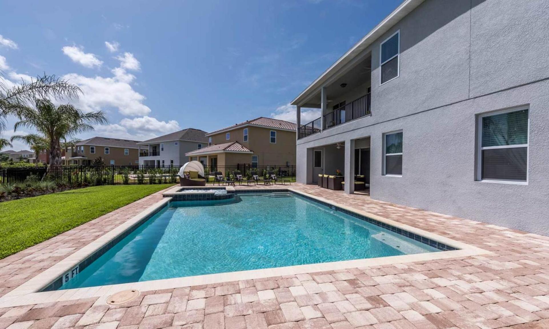 Villa 5 Star On Orlando's Exclusive Encore At Reunion 4377 Orlando