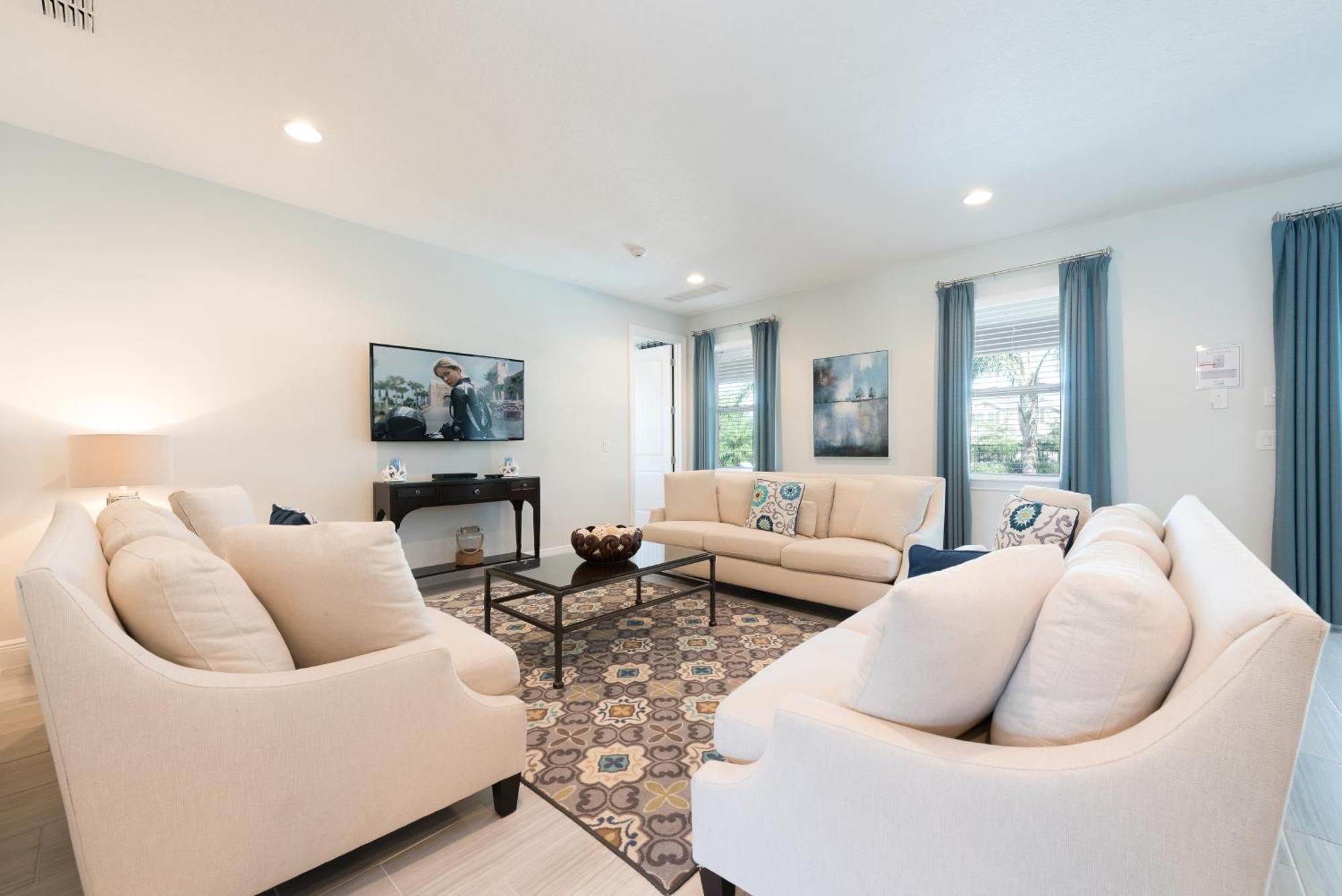 Splendid With Loft Area & Private Pool Near By Rentyl - 7619b *