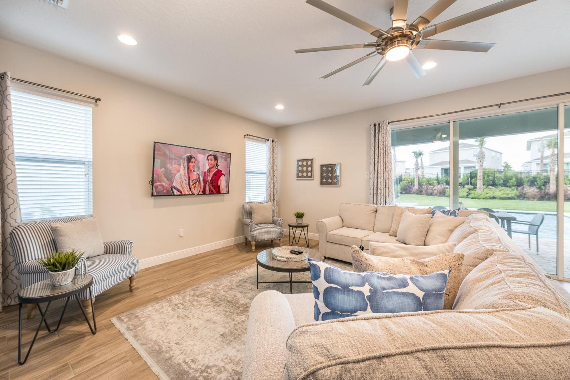 Posh Near World With Games & Private Pool By Rentyl - 7659f Holiday home