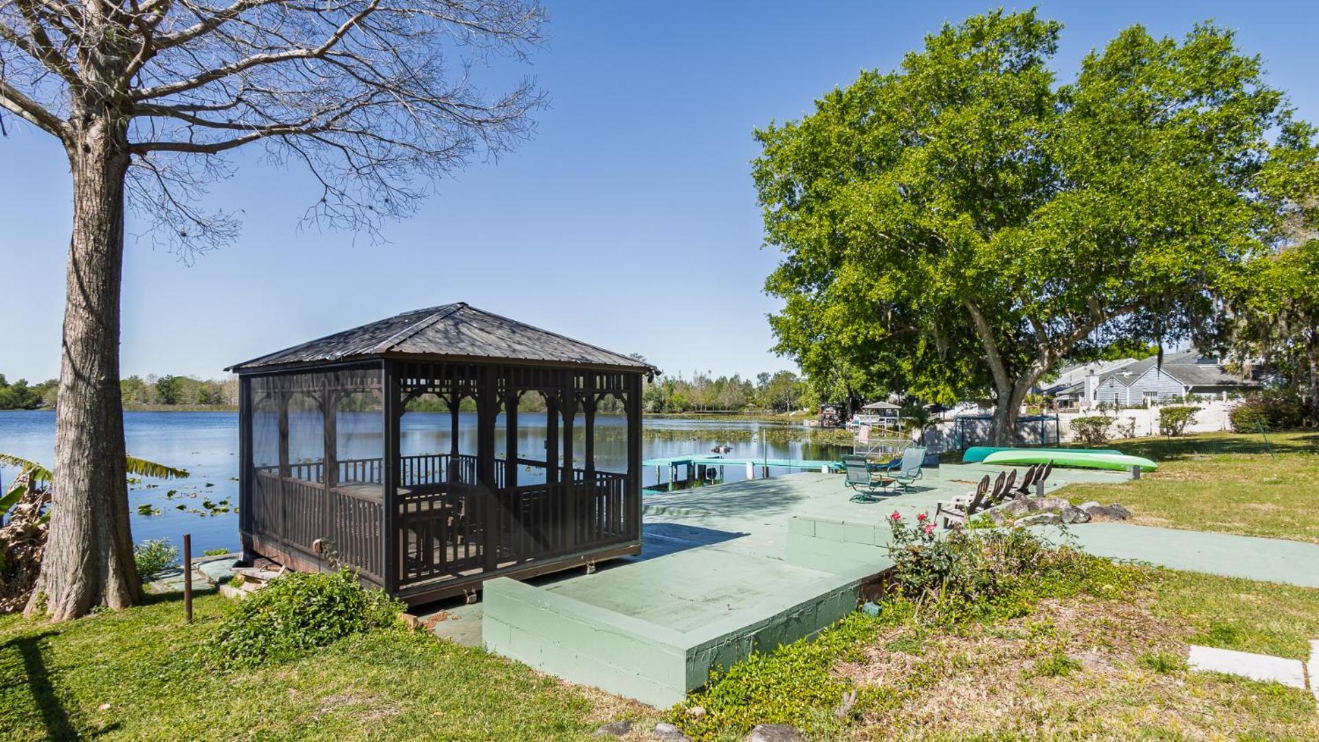 Lakefront Retreat - Boat - Fish - Close To Parks - - Universal - Seaworld *