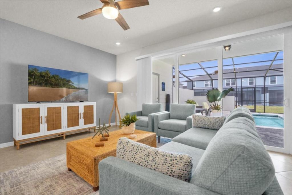 5 Bedrooms- 4,5 Bathrooms- Windsor Cay1281 Bi Holiday home Orlando