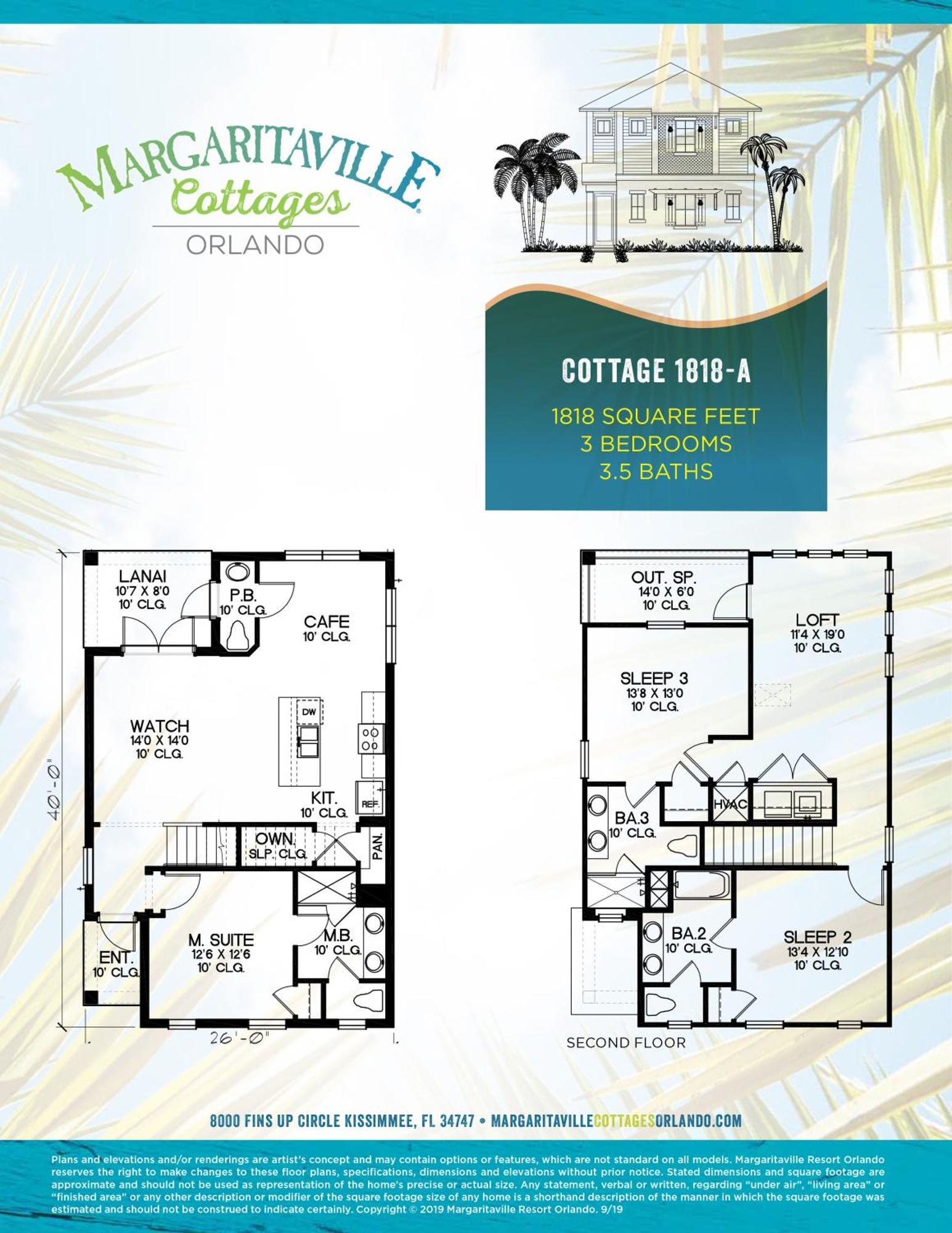Tropical Paradise Near With Private Hot Tub Margaritaville Island H20 Waterpark Access - 2987la