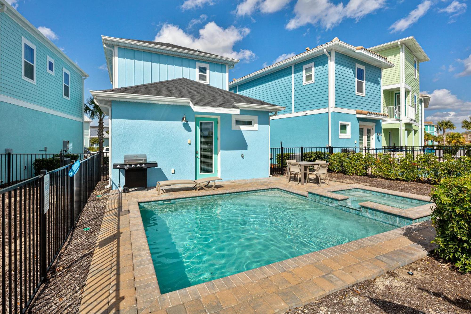 Holiday home Sea Shell Blue Near With Private Pool And Margaritaville Island H2o Access - 8039kd