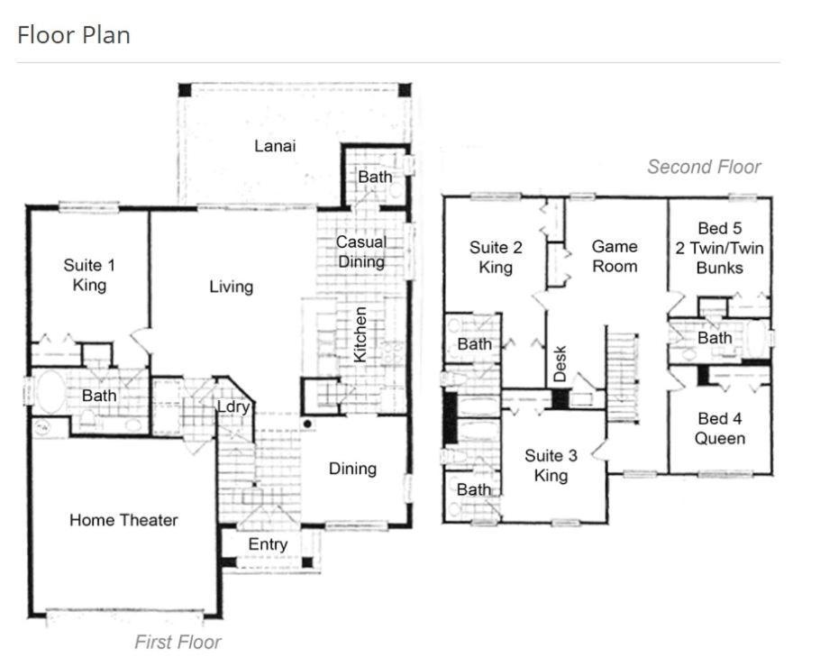 Villa Ly235478 - Arcadia Estates - 5 Bed 4.5 Baths Orlando