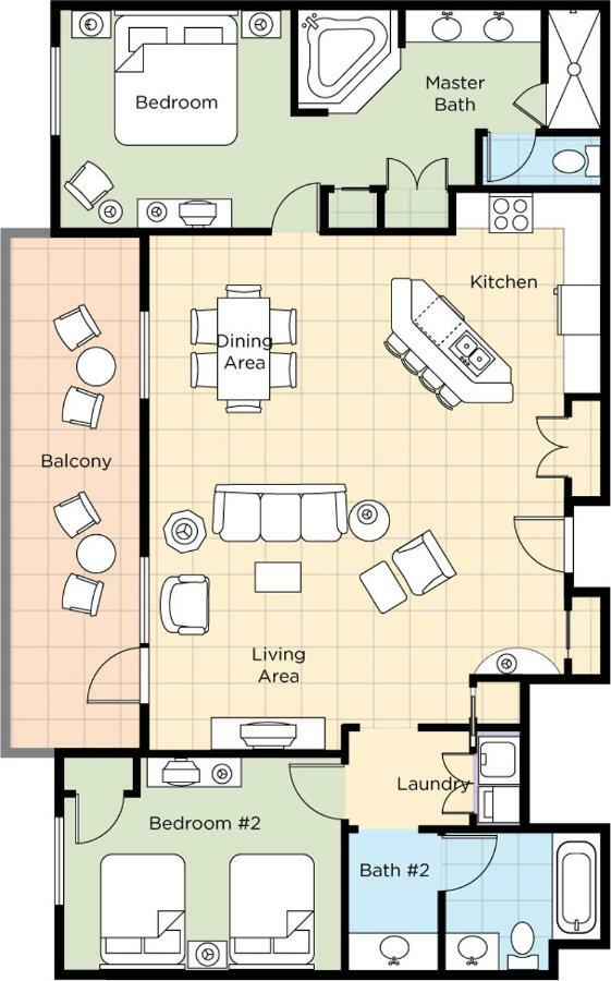 Wyndham Bonnet Creek Resort-2br Apartment Orlando