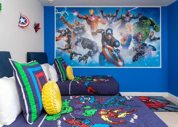 8-Bed Villa Prv Pool And Game Room Near Disney