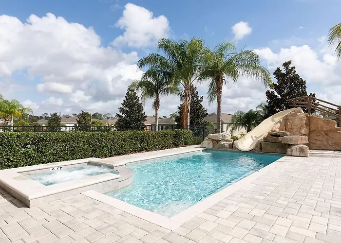 Wonderful 5 Bdrm Villa With Pool Slide At Encore