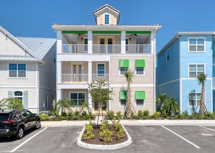 Blissful Oasis With Private Pool Near Disney With Margaritaville Resort Island H2O Access - 8057Su