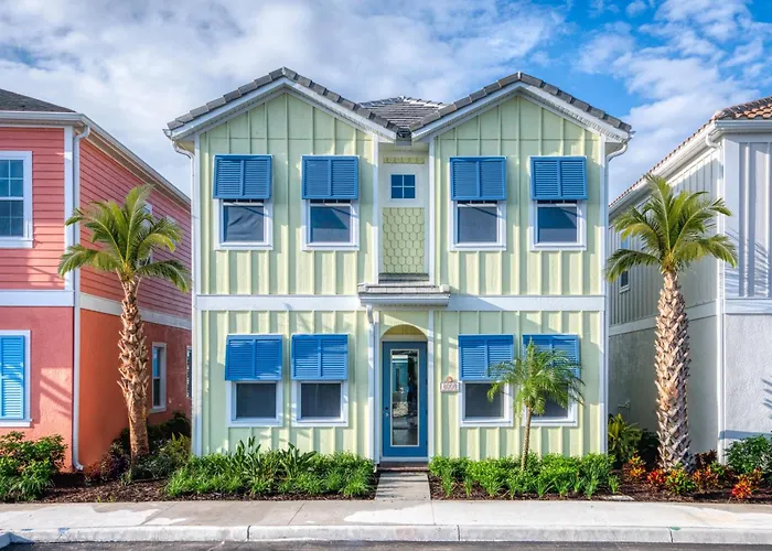 Bright Airy Cottage Near Disney With Margaritaville Resort Island H2O Access - 8008Ls