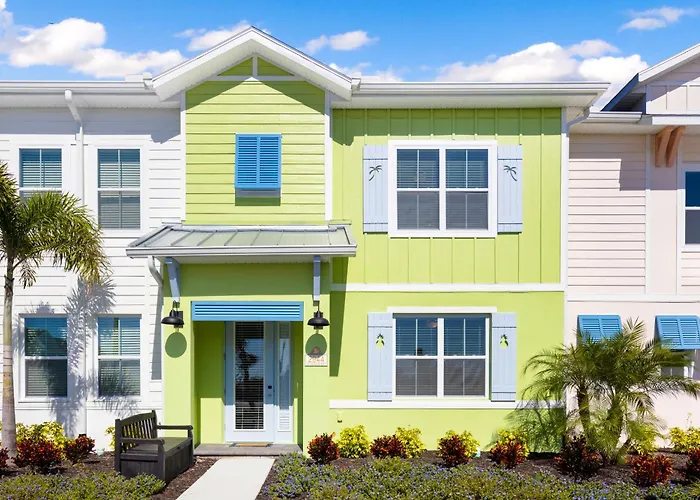 Lime Green Villa Near Disney With Margaritaville Resort Island H20 Waterpark Access - 2944Or