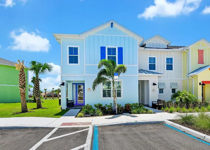Breezy Blue Villa Near Disney With Margaritaville Resort Island H20 Waterpark Access - 2952Cs