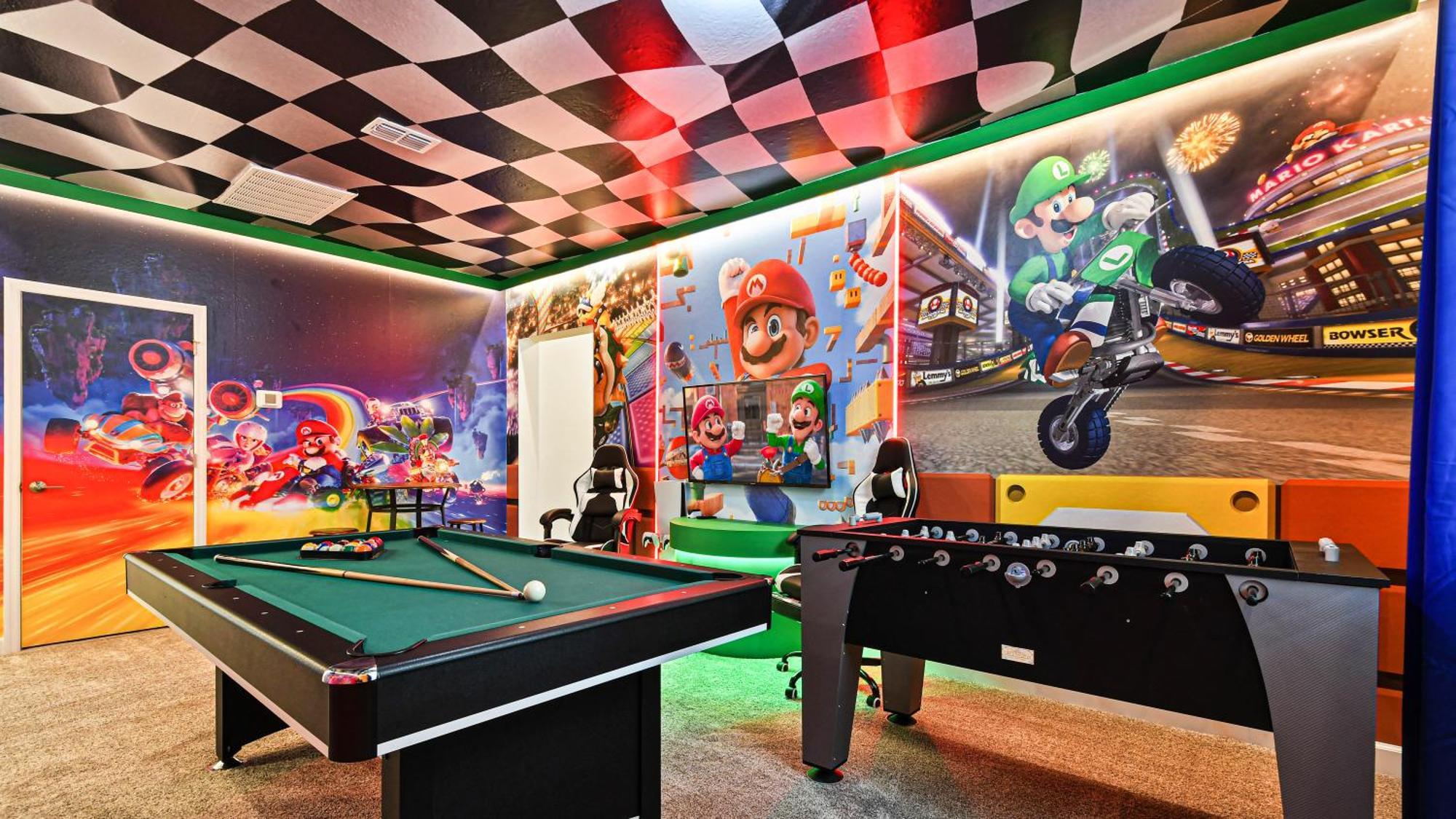Champions Gate 6br Private Theater Games Pool *