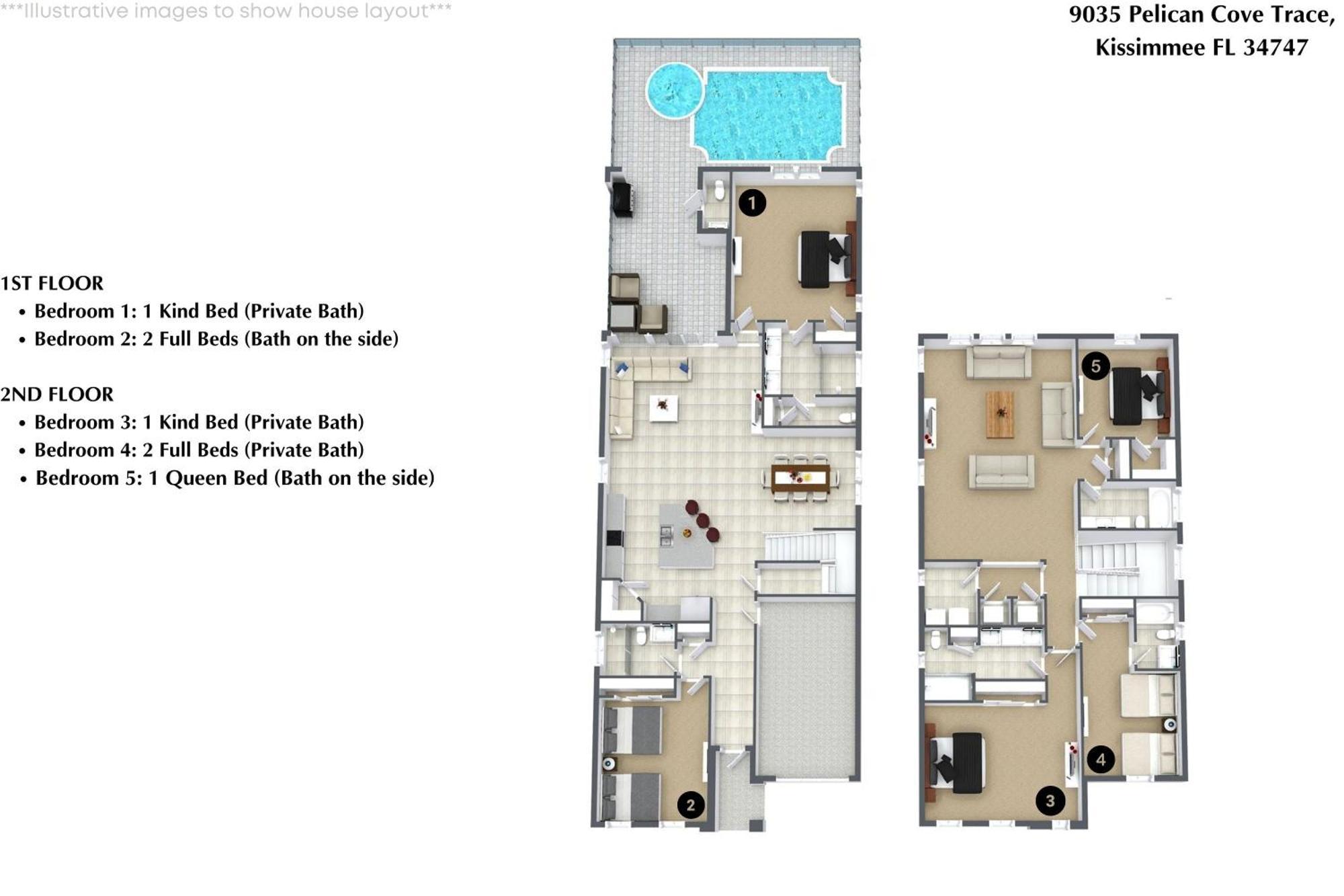 Holiday home 5 Bedrooms - 5,5 Bathrooms - Solara 9035 Pc *