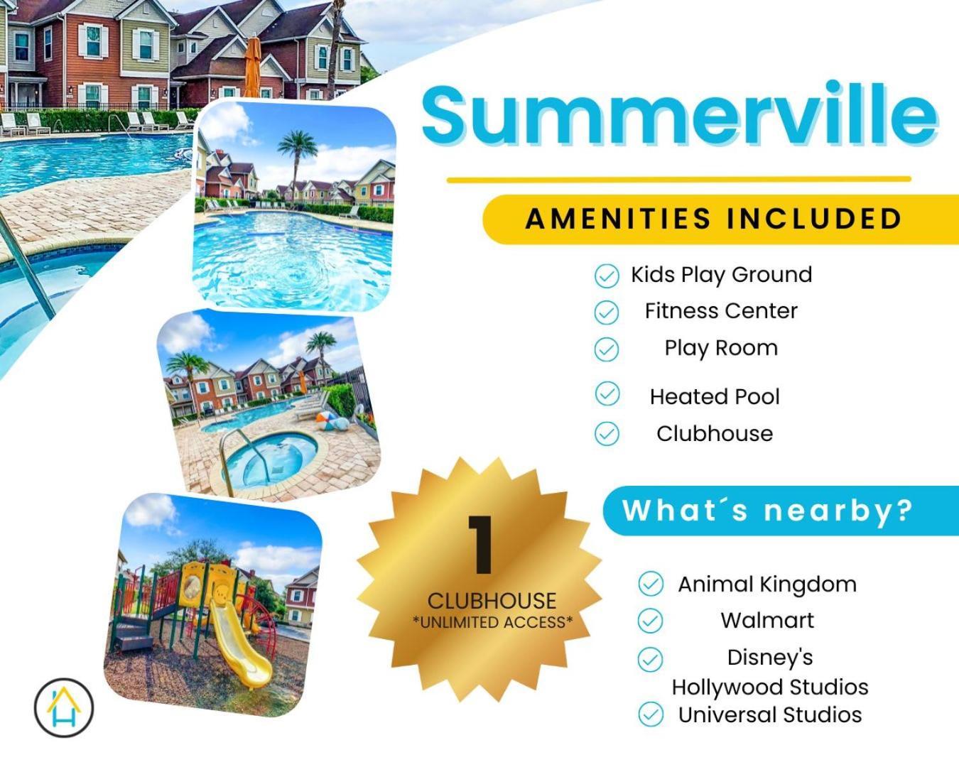 Fabulous Paradise 3br Townhouse Near And Outlets Orlando