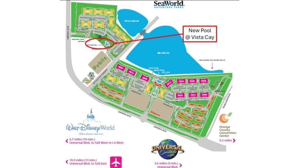 Vista Cay Lakeview Allure Near Theme Parks, And Walk To Convention Center *