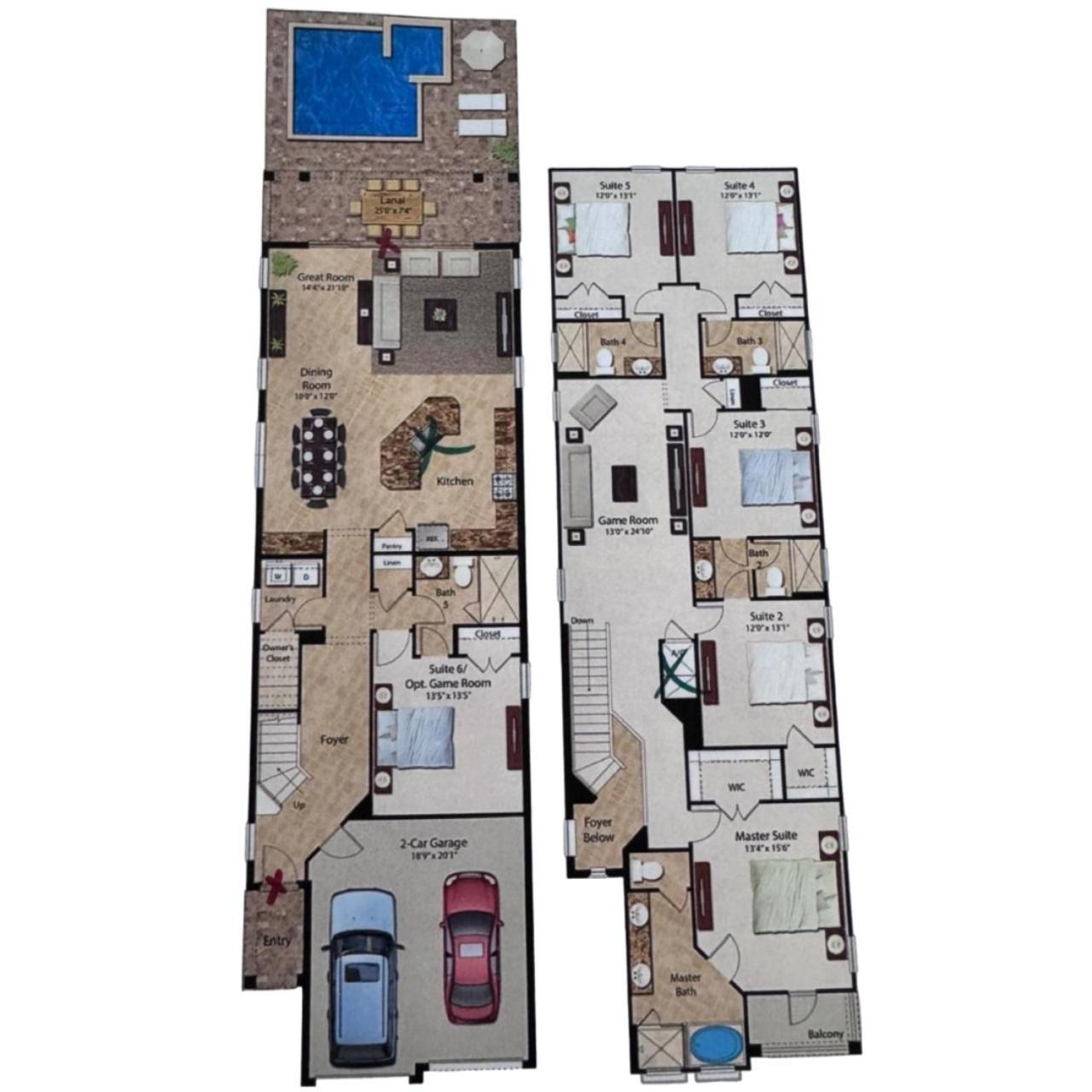 Stunning Spacious 6 Bed With Themed Games Holiday home