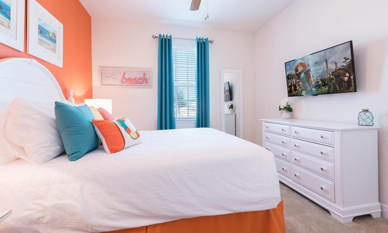 Airy 8 Bdrm Retreat With Water Park Views In Encore * Orlando