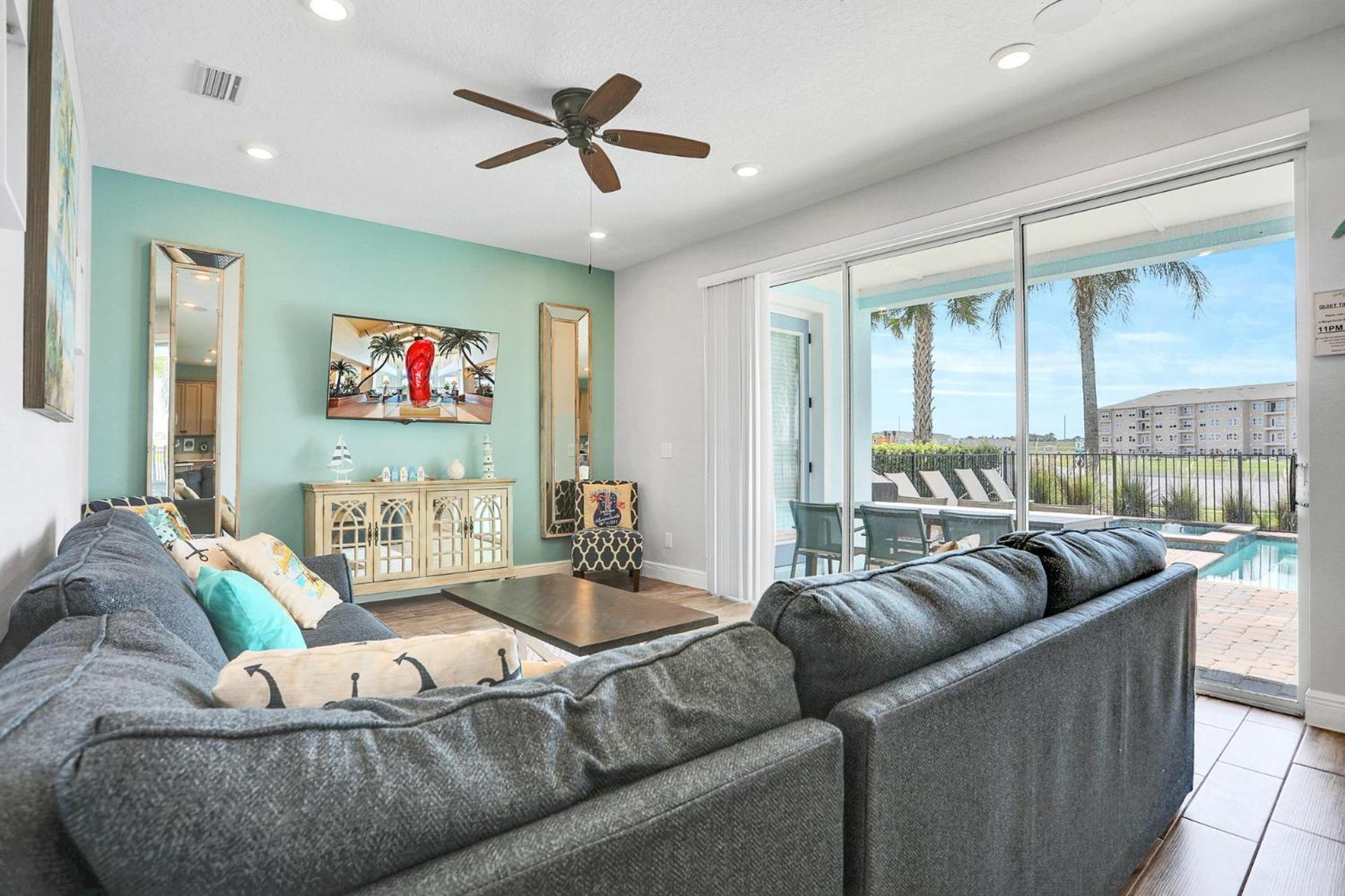 Luxurious 8 Bedroom In Orlando6490 Villa *