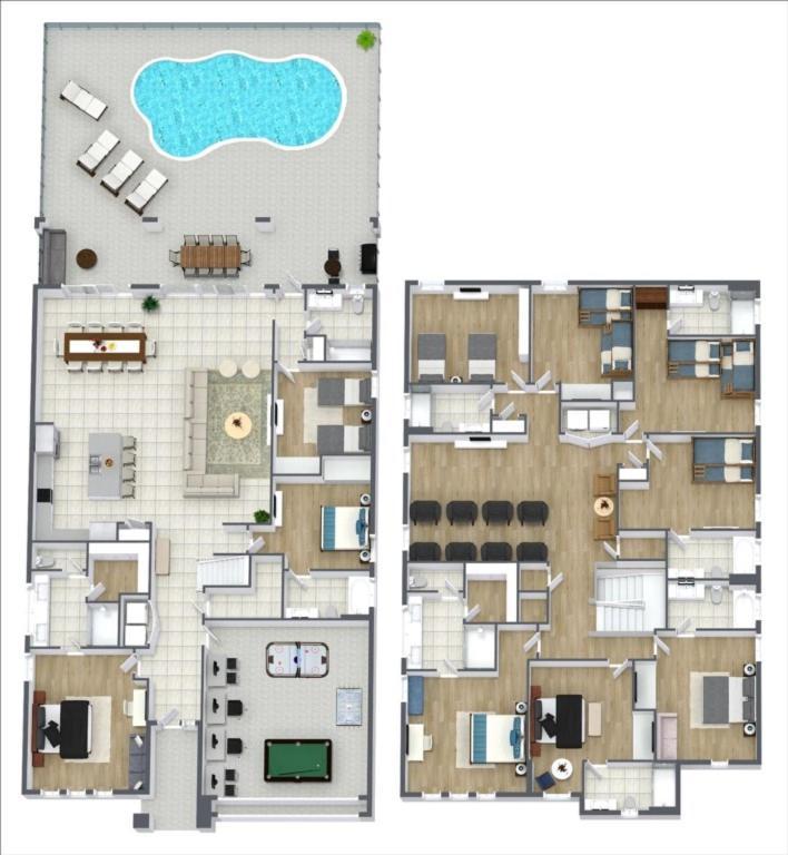 10 Bedrooms - 9 Bathrooms - Paradiso Grande 6080h