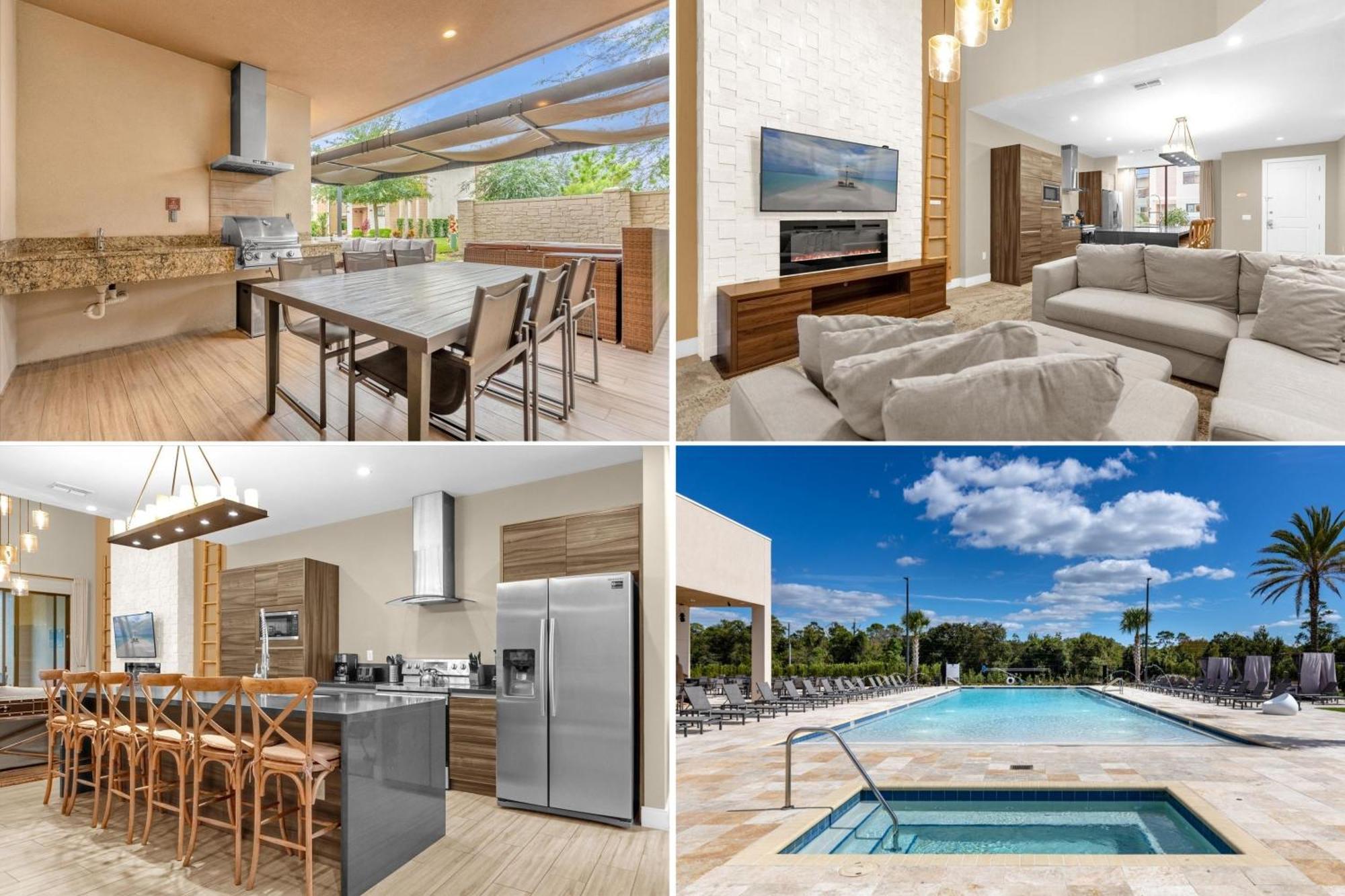 4 Bedroom-4,5 Bathroom-magic Village Views3131rw Holiday home