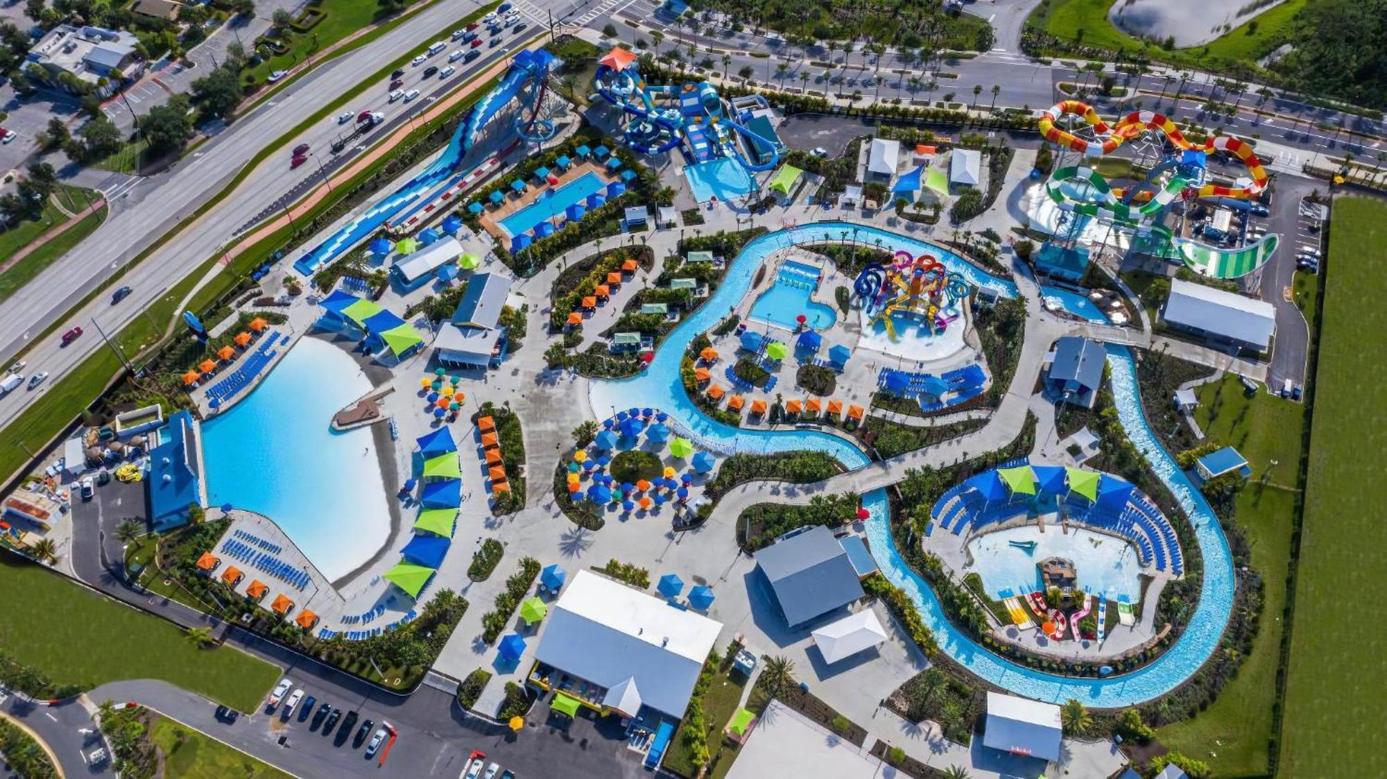 Sky Blue And Palm Trees Near With Margaritaville Island H2o Access - 8071kd *