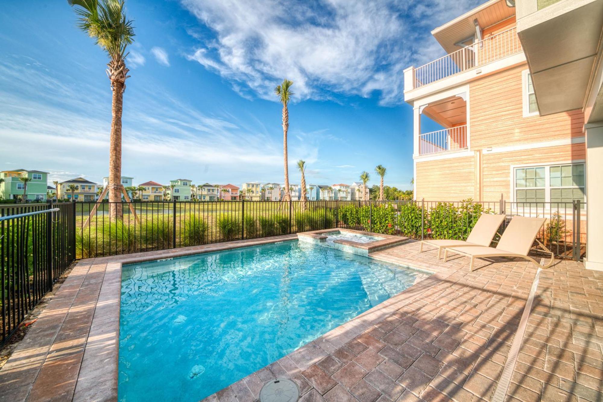 Holiday home Spacious With Private Pool Near With Margaritaville Island H2o Access - 8009su Orlando